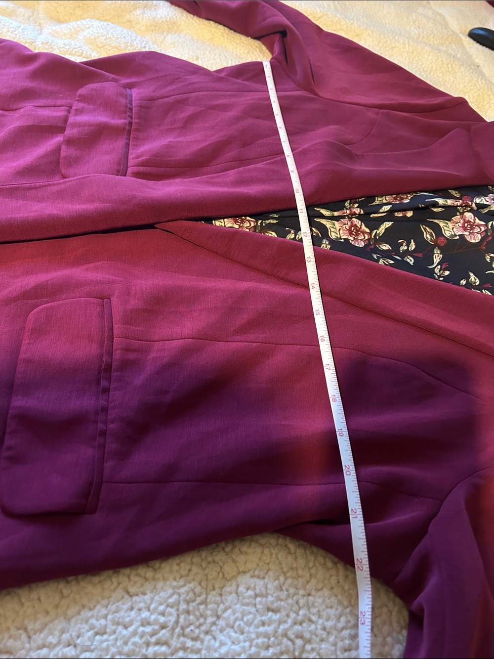 Skies Are Blue Fuchsia Blazer - Picture 4 of 8